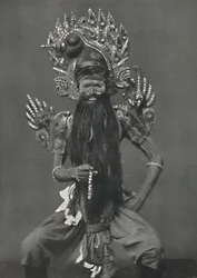 Acteur als Guruswamin de opperste van de geestelijke leraren, 1926