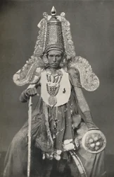 Acteur als Subrahmanya oorlogsgod, 1926