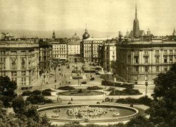 Schwarzenbergplatz, Wenen, Oostenrijk, c1935