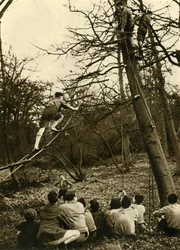 Verkenners oefenen pionieren, 1944