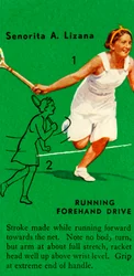Senorita A. Lizana - Voorhand Drive, c1935