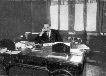 Serge Voronoff, in Rusland geboren Franse chirurg, 1923