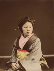 Shin, Een Bekende Thee Huis Meisje in Yokohama, 1870s