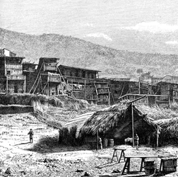 Shui-Kow, aan de bovenloop van de Min, Fokien, c1890