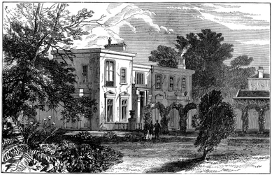 Huis van Sir Edwin Landseer 1802-1873, Brighton, East Sussex, 1874