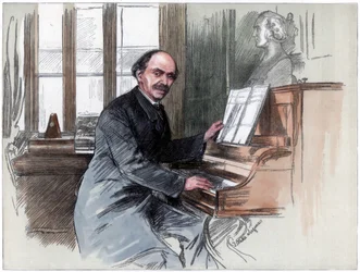 Sir Julius Benedict, muzikaal componist en dirigent, 1884
