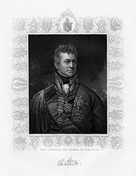 Sir Thomas Picton, Brits militair leider, 19e eeuw