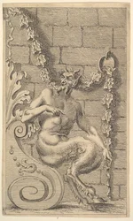 Zittende Satyrs