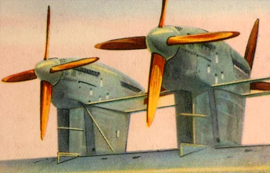 Kleine houten vliegtuigpropellers, 1932