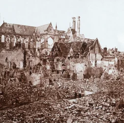 Kathedraal van Soissons, Soissons, Noord-Frankrijk