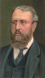 Spencer Compton Cavendish 1833-1908, Markies van Hartington, Britse Liberale staatsman, 1906