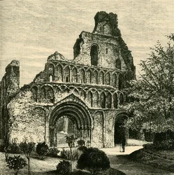 St. Botolphs Priory, 1898