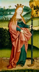 Sint-Catharina van Alexandrië, ca. 1500