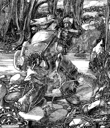 Sint Joris en de Draak, 1901