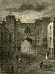 St. Johns Gate, Clerkenwell, ca. 1872