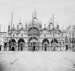 Basiliek van San Marco, Venetië, Italië, eind 19e of begin 20e eeuw