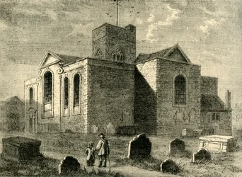 St. Nicolaaskerk, Deptford, c1878