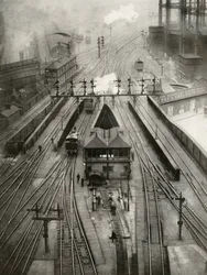 St. Pancras. Een eindpunt van de London, Midland en Scottish Railway, 1935