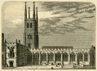 St. Sepulchres Kerk in 1737