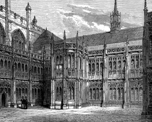 St. Stephens Kloosters, Westminster Hall, Londen, 1900