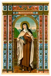 Sint Theresa van Avila, 1886