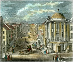 State Street, Albany, New York, VS, ca. 1835