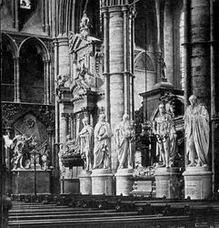 Staatsmannenhoek, Westminster Abbey, Londen, begin 20e eeuw