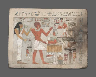 Stèle van Amenemhat en Hemet, Egypte, Middenrijk