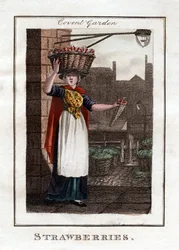 Aardbeien, Covent Garden, Londen