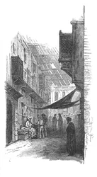Straat in Suez