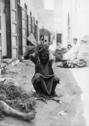 Straatscène, Casablanca, Marokko, c1920s-c1930s