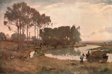 Zomeravond, 1895, ca. 1902