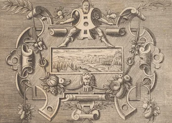 Targhe ed altri ornati di varie e capricciose invenzioni Cartouches en andere ornamenten, 1773