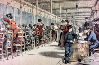 Telefooncentrale, Parijs