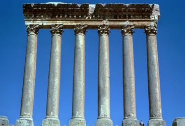Tempel van Heliopolitaanse Zeus, Baalbek, Libanon, 10-249 AD