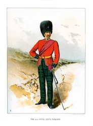 De 21e Royal Scots Fusiliers, c1890