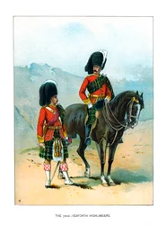 De 72e Seaforth Highlanders, ca. 1890