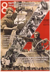 8 maart - Internationale Vrouwendag Poster