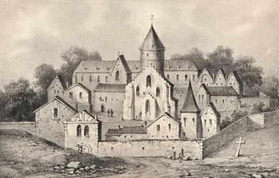 De abdij van St Antoine des Champs