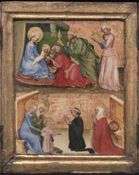 De Aanbidding der Wijzen, ca. 1424