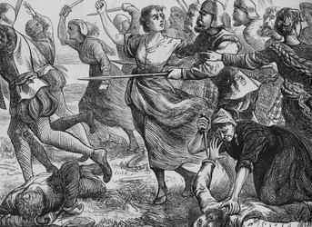 De Slag bij Ancrum Moor, 27 februari 1545, ca. 1880