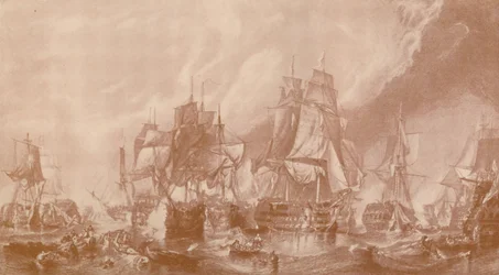 De slag bij Trafalgar, 1805, 1896