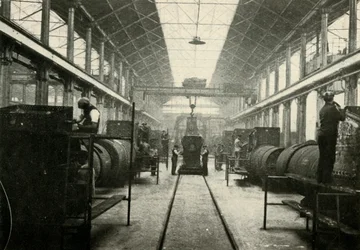 De ketelwerkplaats, locomotiefwerkplaats, Swindon, ca. 1930