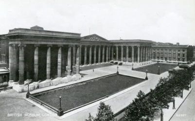Het British Museum, Great Russell Street, Londen, 20e eeuw