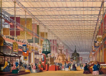 De Britse marine op de Grote Tentoonstelling van 1851, Het Crystal Palace, ca. 1854