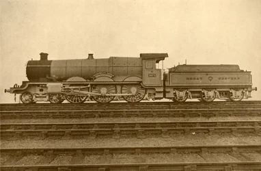 Het Caerphilly Kasteel 4-6-0, Great Western Railway, 1930