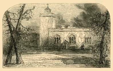 De kerk van St. Peter op Tower Green