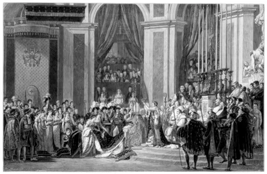 De wijding van keizer Napoleon en de kroning van keizerin Joséphine, 1804 1900
