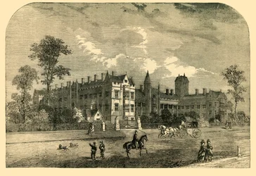 Het Consumptieziekenhuis, Brompton, c1876