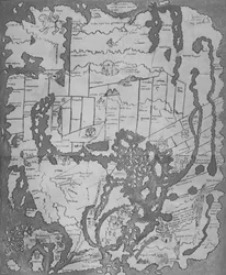 De Cottoniana of Angelsaksische Kaart MS Tib. BV, ca. 995, 1903